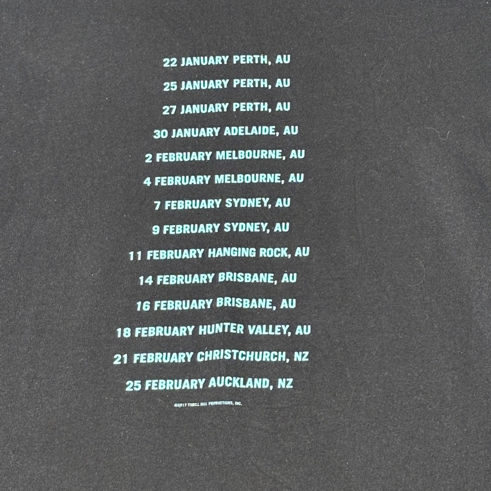 Bruce Springsteen E Street Band Summer 17 Tour Shirt Mens M Black Concert Tee - Picture 4 of 14